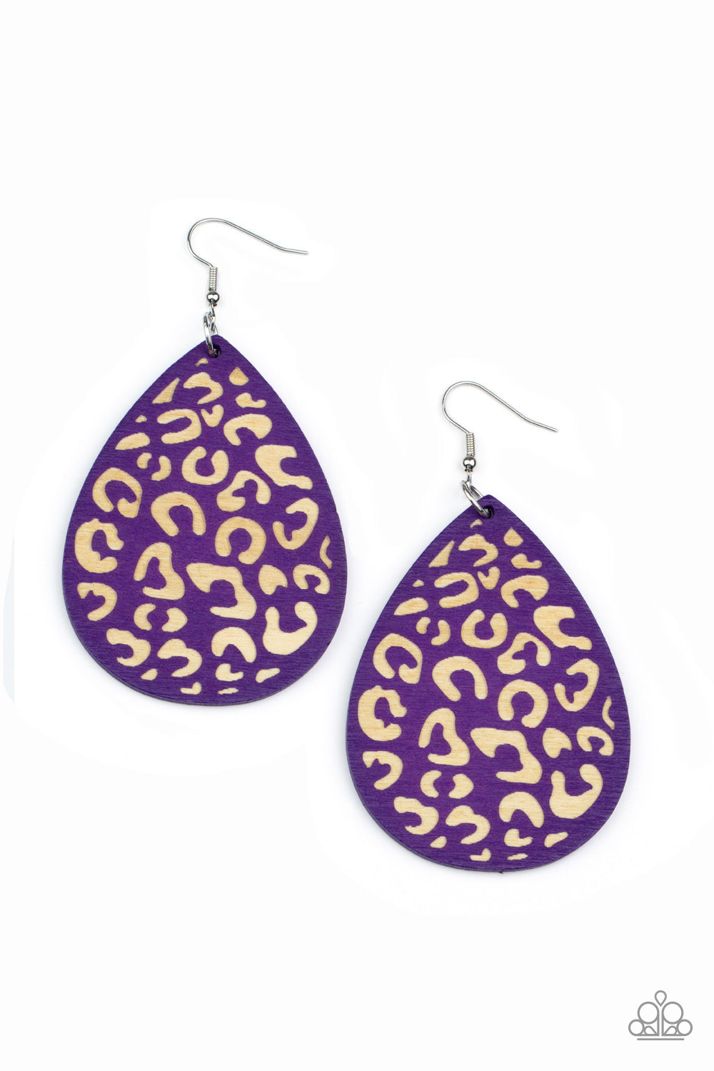 A Finishing Touch Suburban Jungle - Purple Earrings