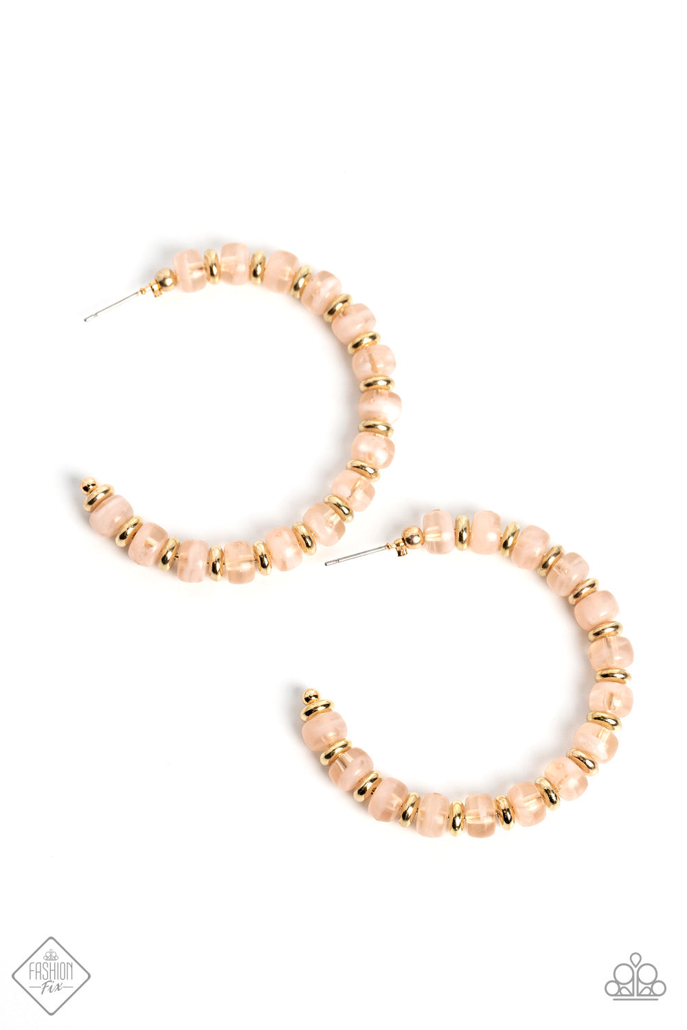 A Finishing Touch Sunshine SLATE of Mind - Gold Earrings- December Fashion Fix