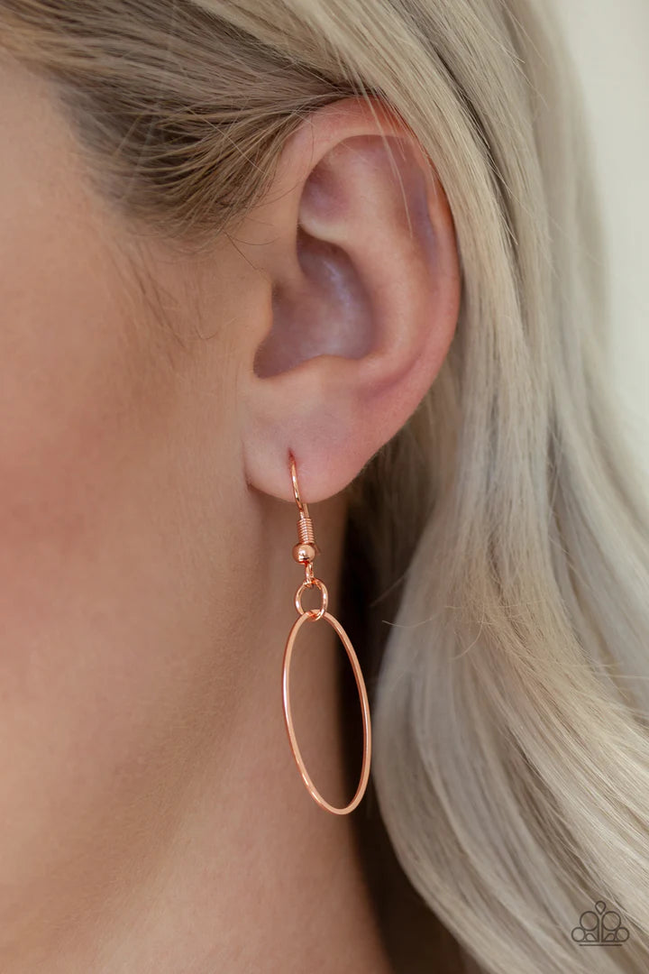 Paparazzi Fringe Finale - Copper Necklace Paparazzi Jewelry Images