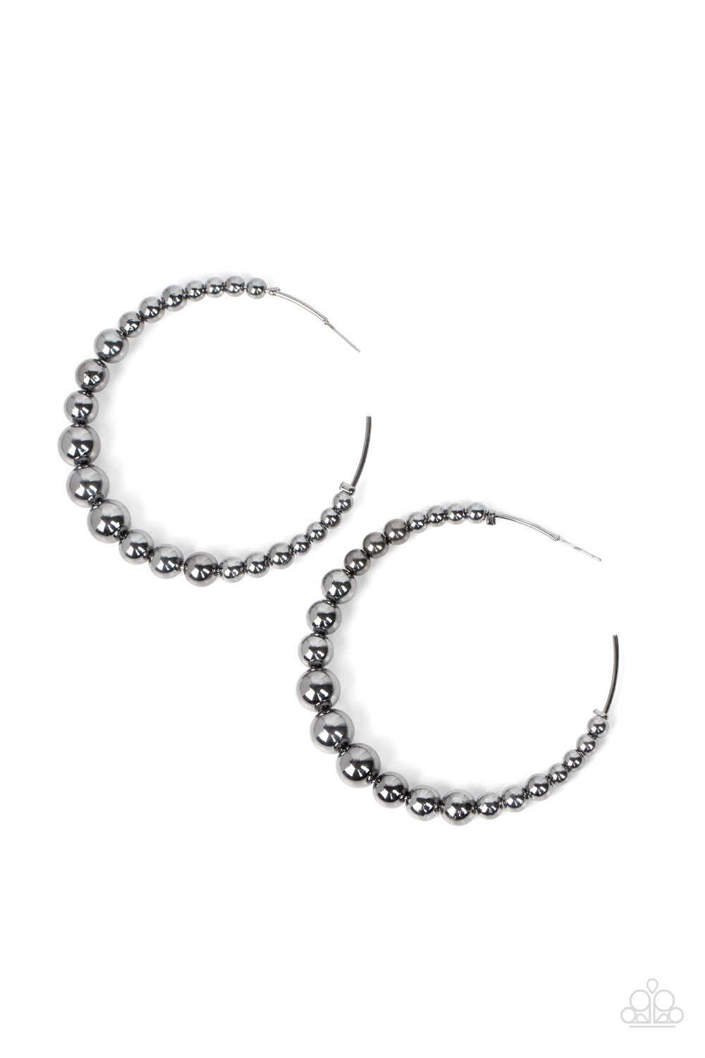 A Finishing Touch Show Off Your Curves - Black Earrings