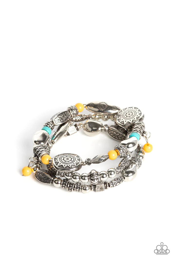 A Finishing Touch Western Quest Yellow Bracelet