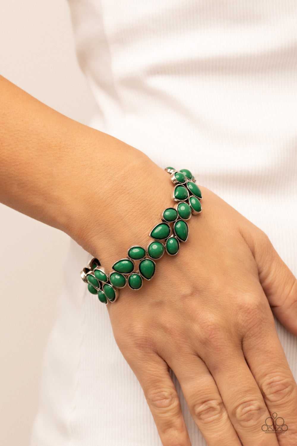 A Finishing Touch Marina Romance - Green Bracelet