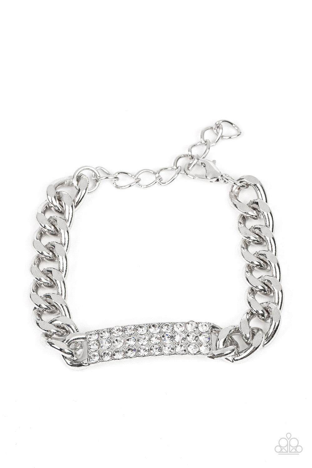A Finishing Touch Icy Impact - White Bracelet