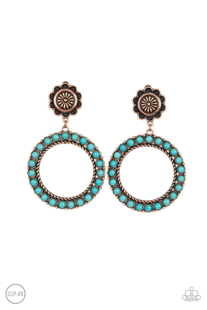 A Finishing Touch Playfully Prairie - Copper Earring