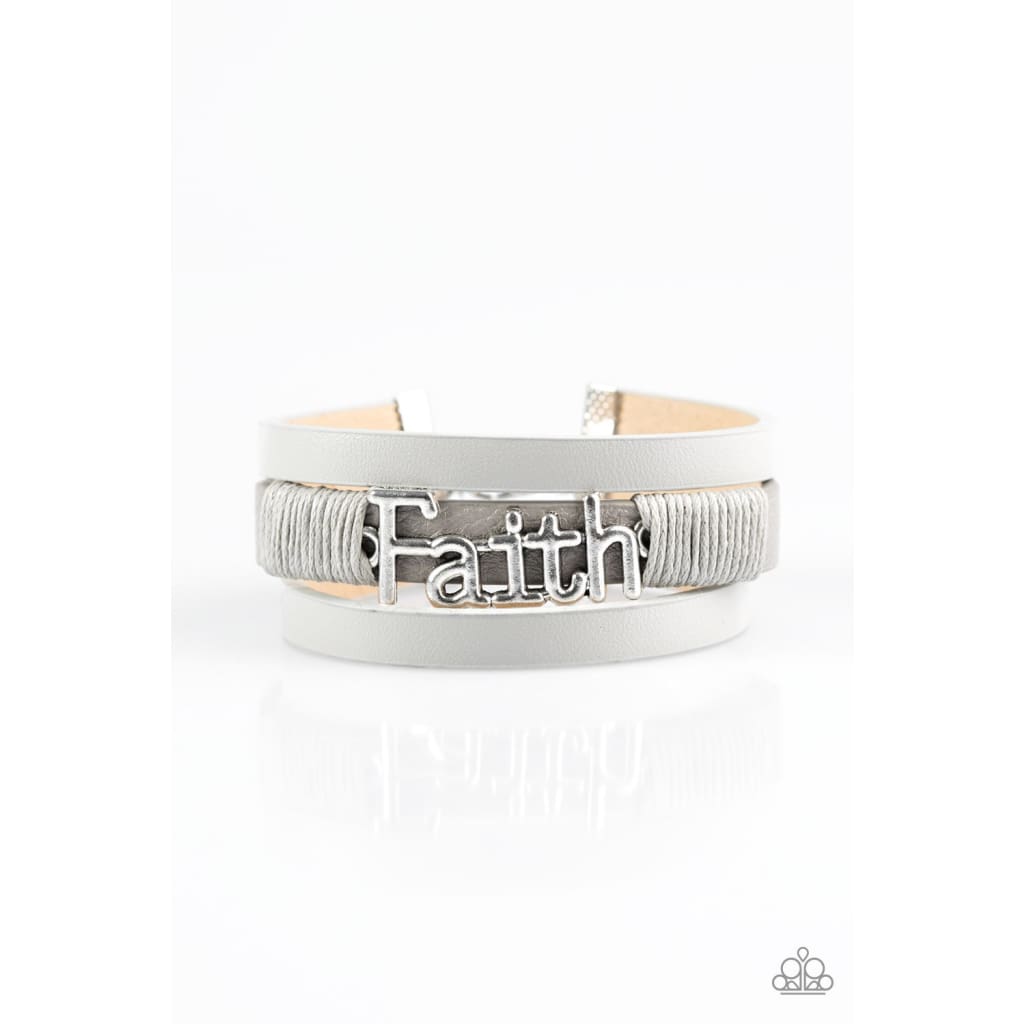 Paparazzi An Act Of Faith - Silver - A Finishing Touch