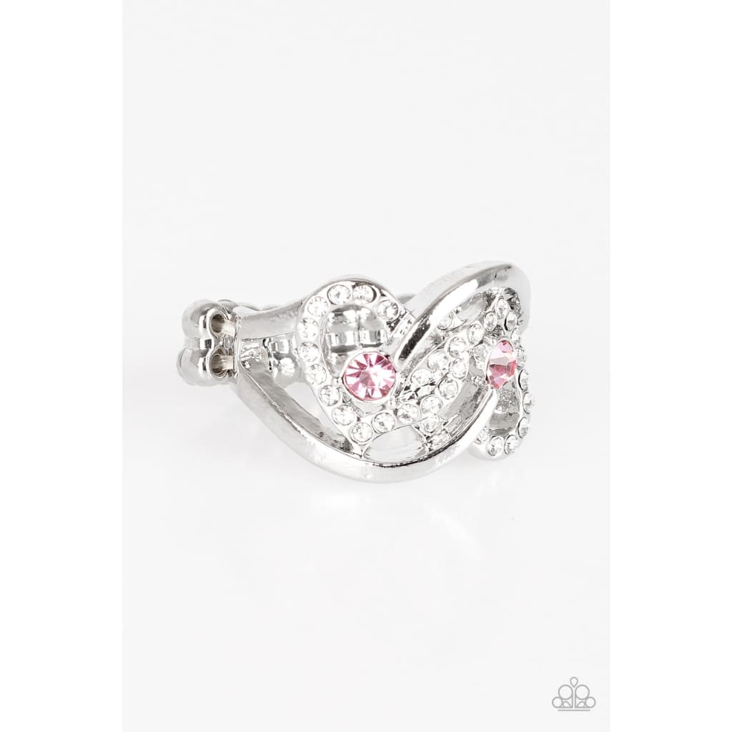 Paparazzi Have The World On A HEART-String - Pink - A Finishing Touch