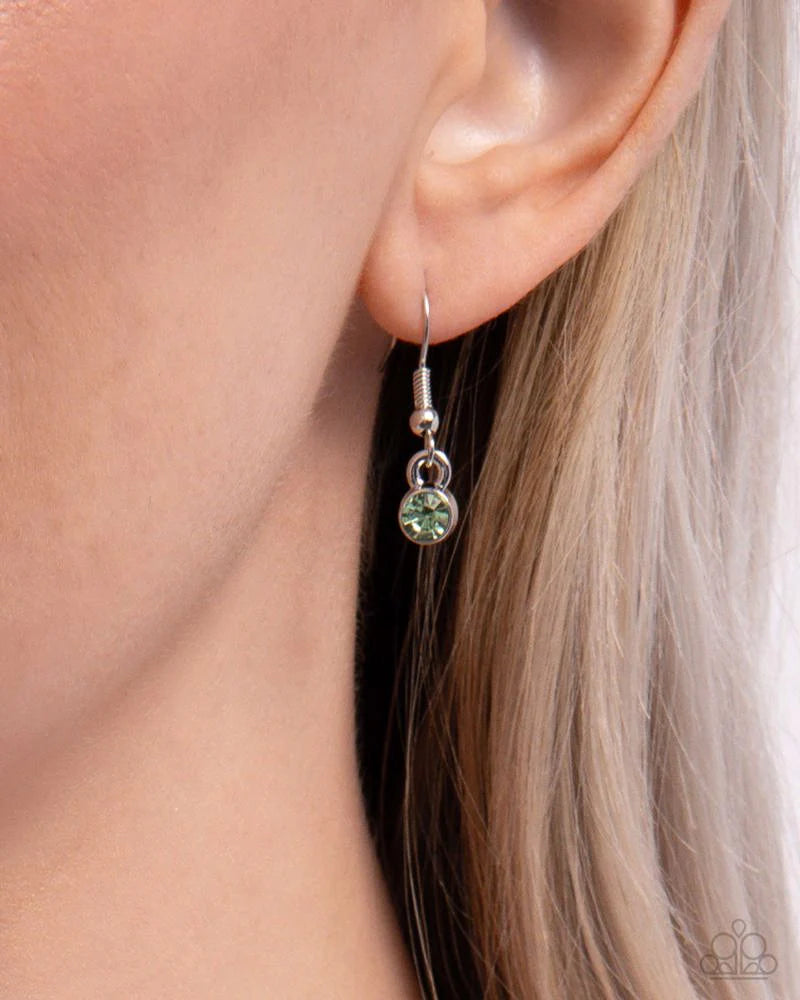 A Finishing Touch Dragonfly Defiance - Green Necklace