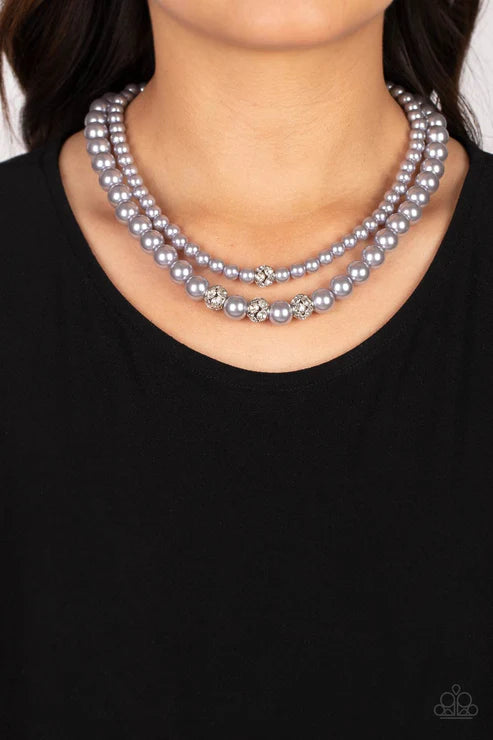 A Finishing Touch Brilliant Ballerina - Silver Necklace