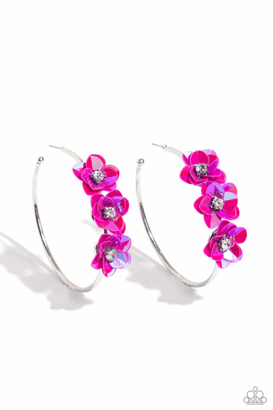 A Finishing Touch Ethereal Embellishment - Pink Earring