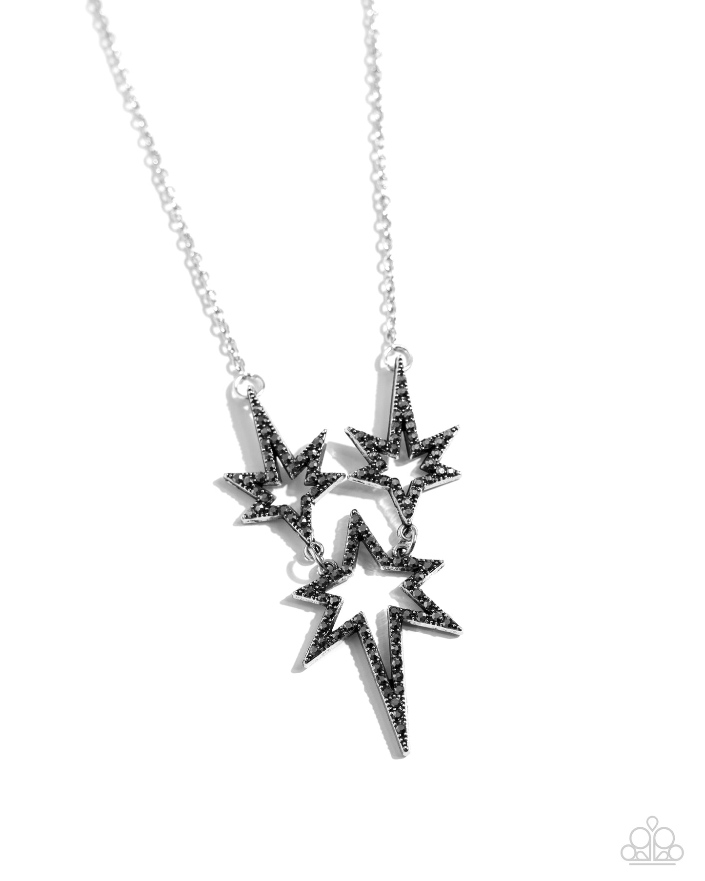 A Finishing Touch Explosive Exhibit - Silver Necklace