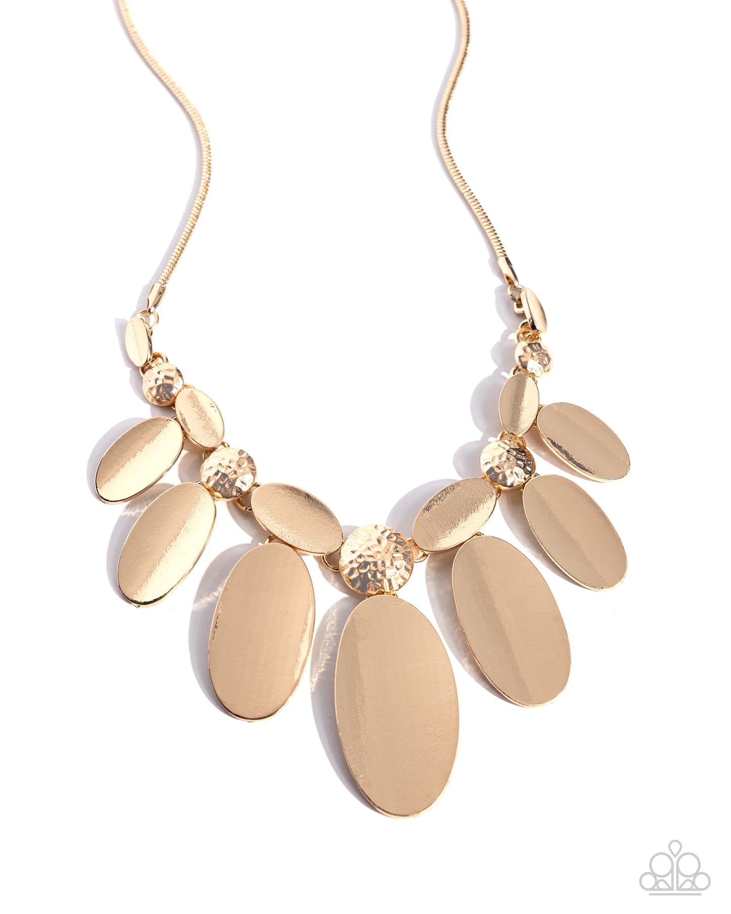 A Finishing Touch Hammered Horoscope - Gold Necklace