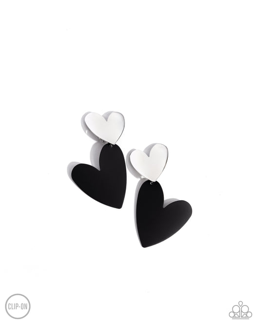 A Finishing Touch Romantic Occasion - Black Earrings