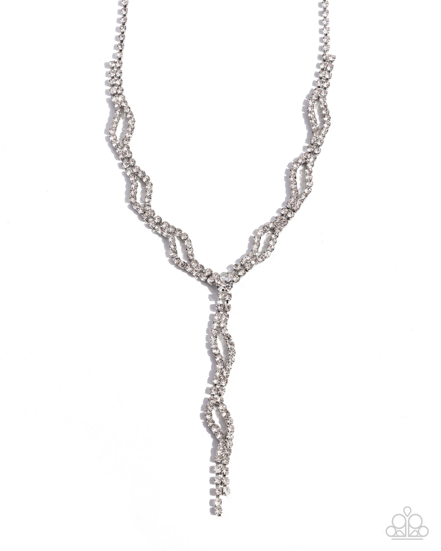 A Finishing Touch Decadent Dedication - White Necklace