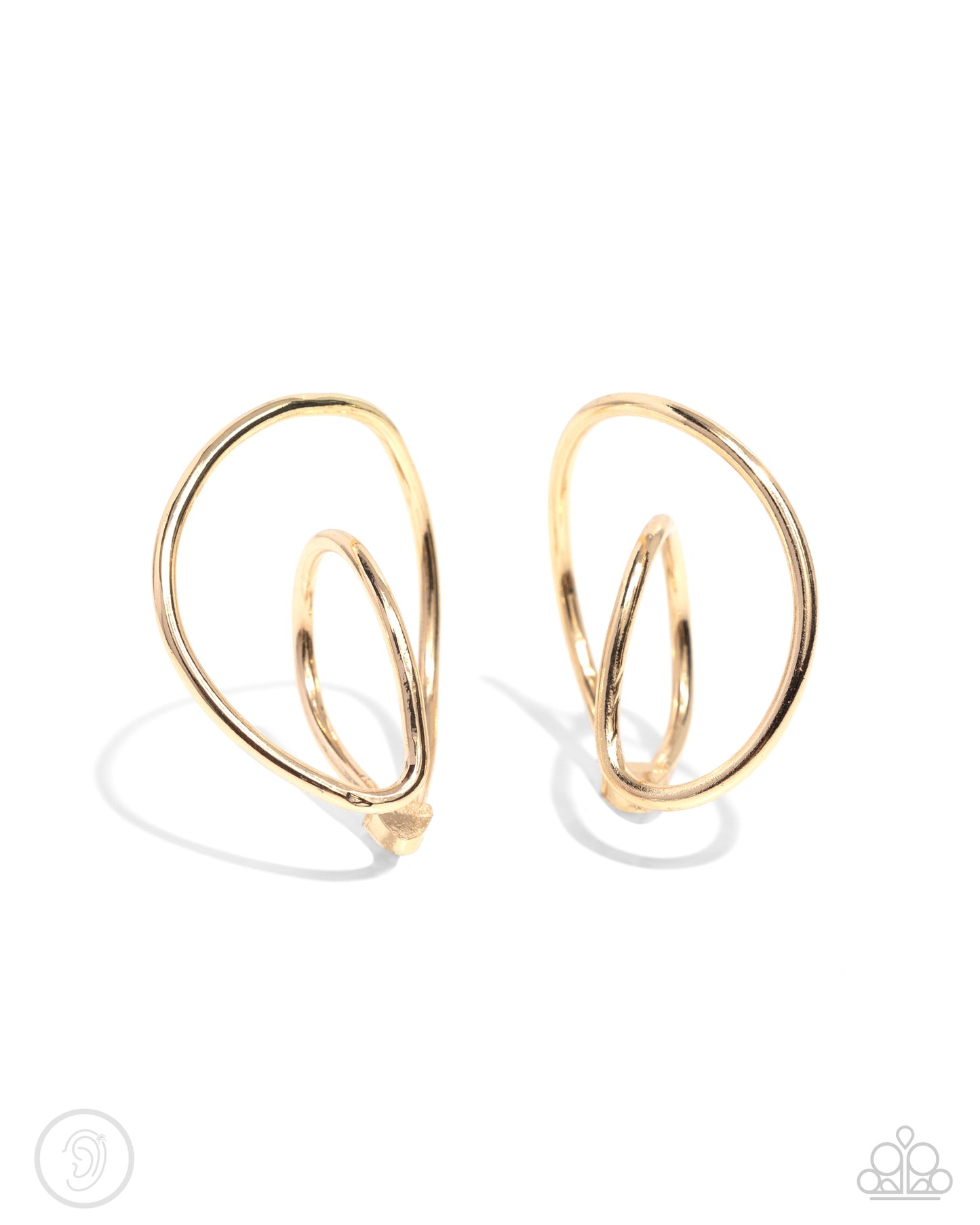 A Finishing Touch Wraparound Whimsy - Gold Earring