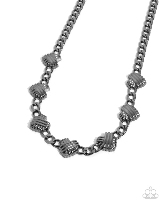 A Finishing Touch Mingling Medley - Black Necklace