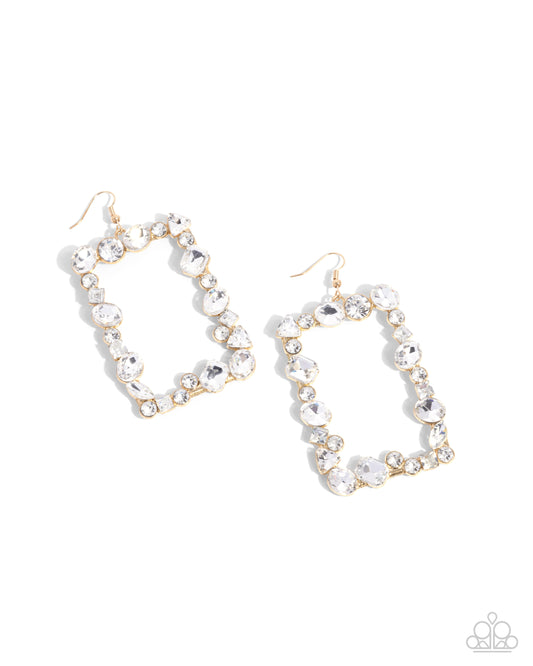 A Finishing Touch Wishful Wardrobe - Gold Earrings