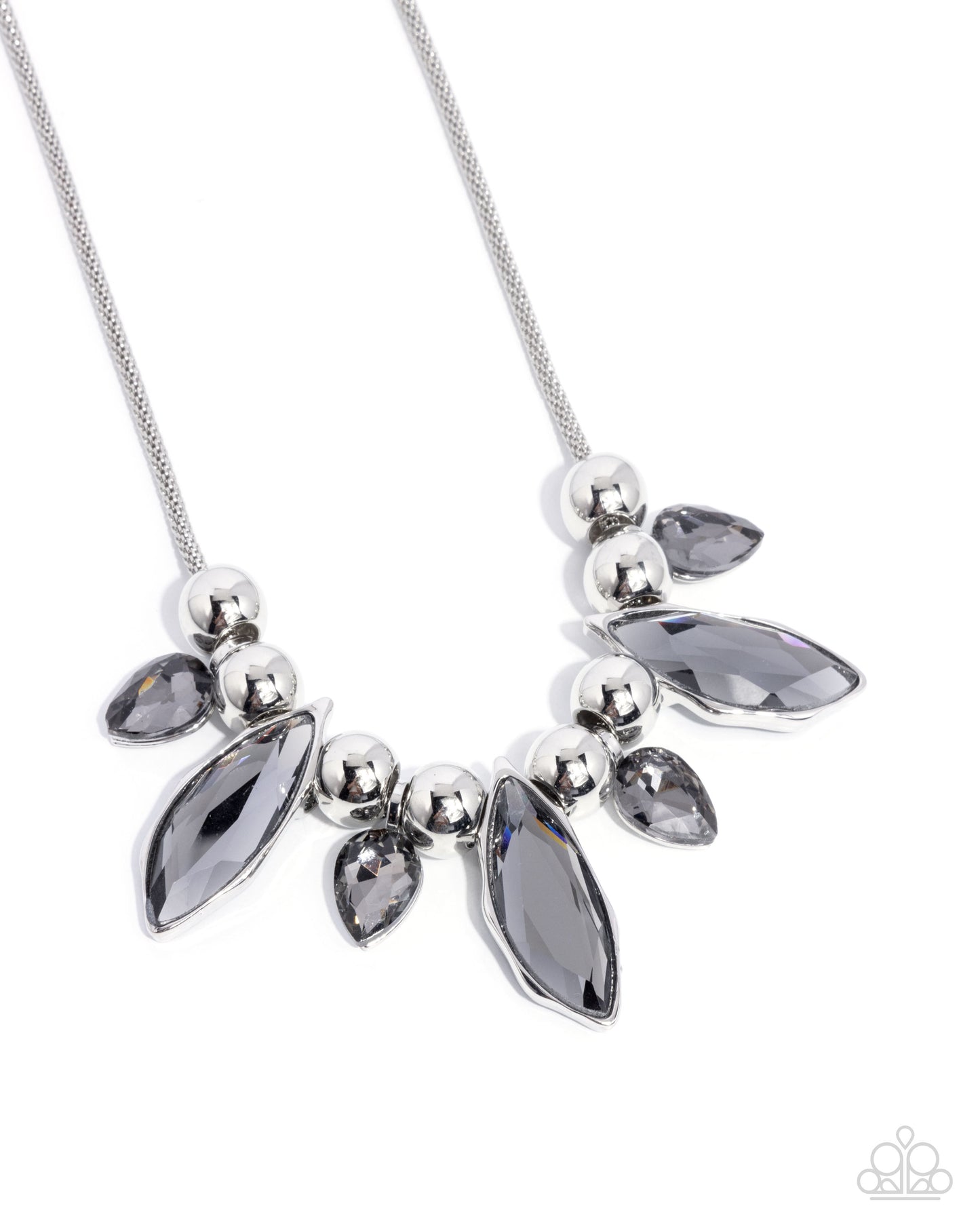 A Finishing Touch Unrivaled Edge - Silver Necklace