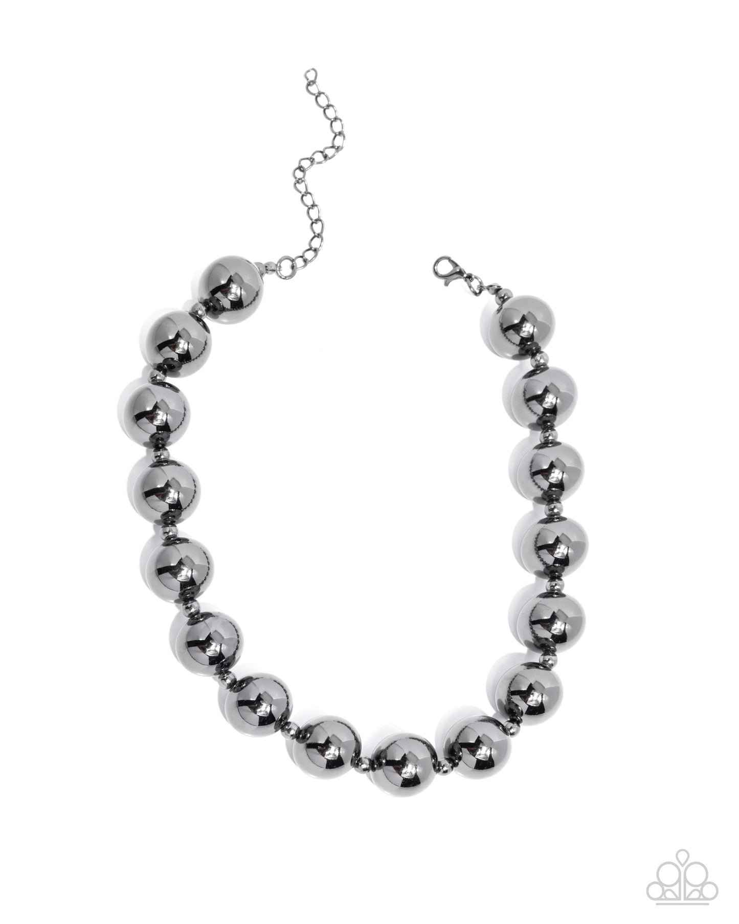 A Finishing Touch Flattery Will Get You Everywhere - Black Necklace