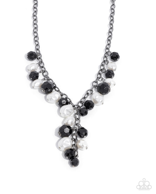 A Finishing Touch Beehive Barrage - Black Necklace