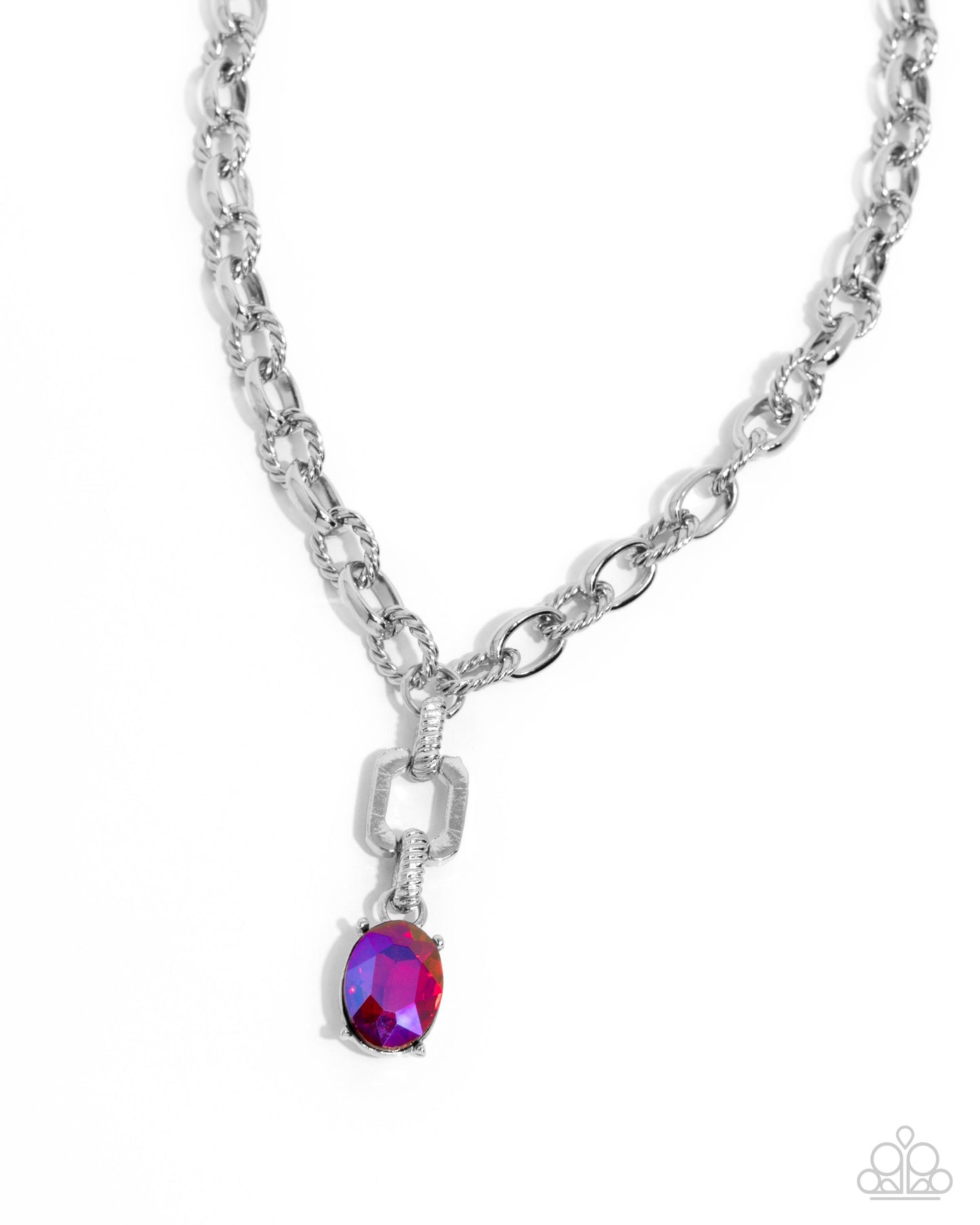 A Finishing Touch Refulgent Recognition - Pink Necklace