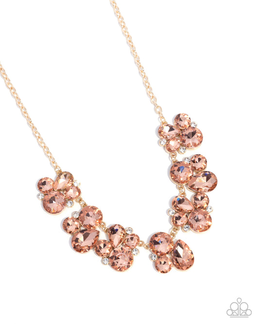 A Finishing Touch Fairytale Frost - Gold Necklace