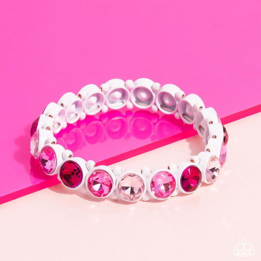 A Finishing Touch Sugar-Coated Sparkle - Pink Bracelet