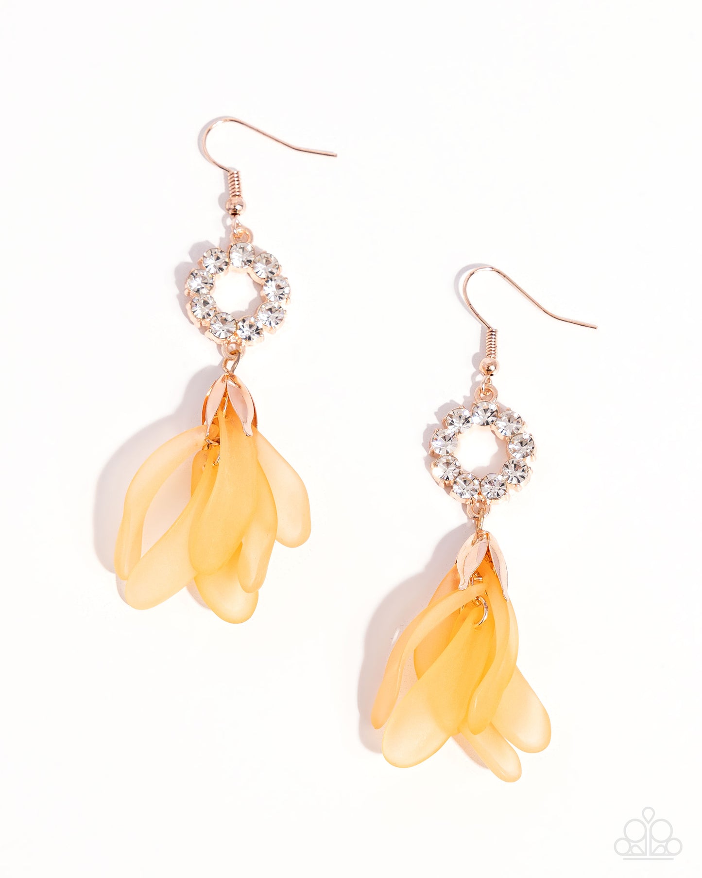 A Finishing Touch Profuse Petals - Rose Gold Earrings
