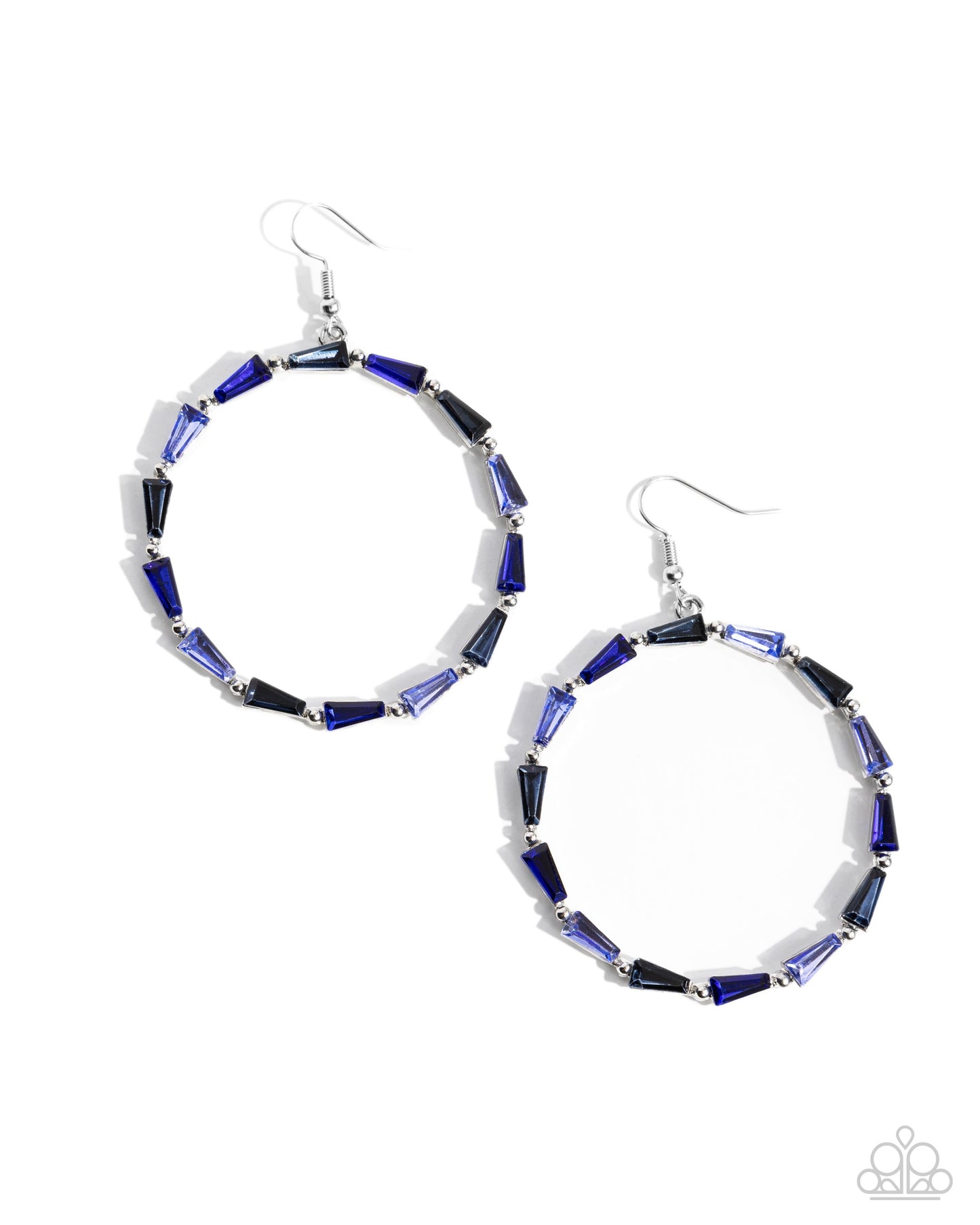 A Finishing Touch Bounce Around - Blue Earrings