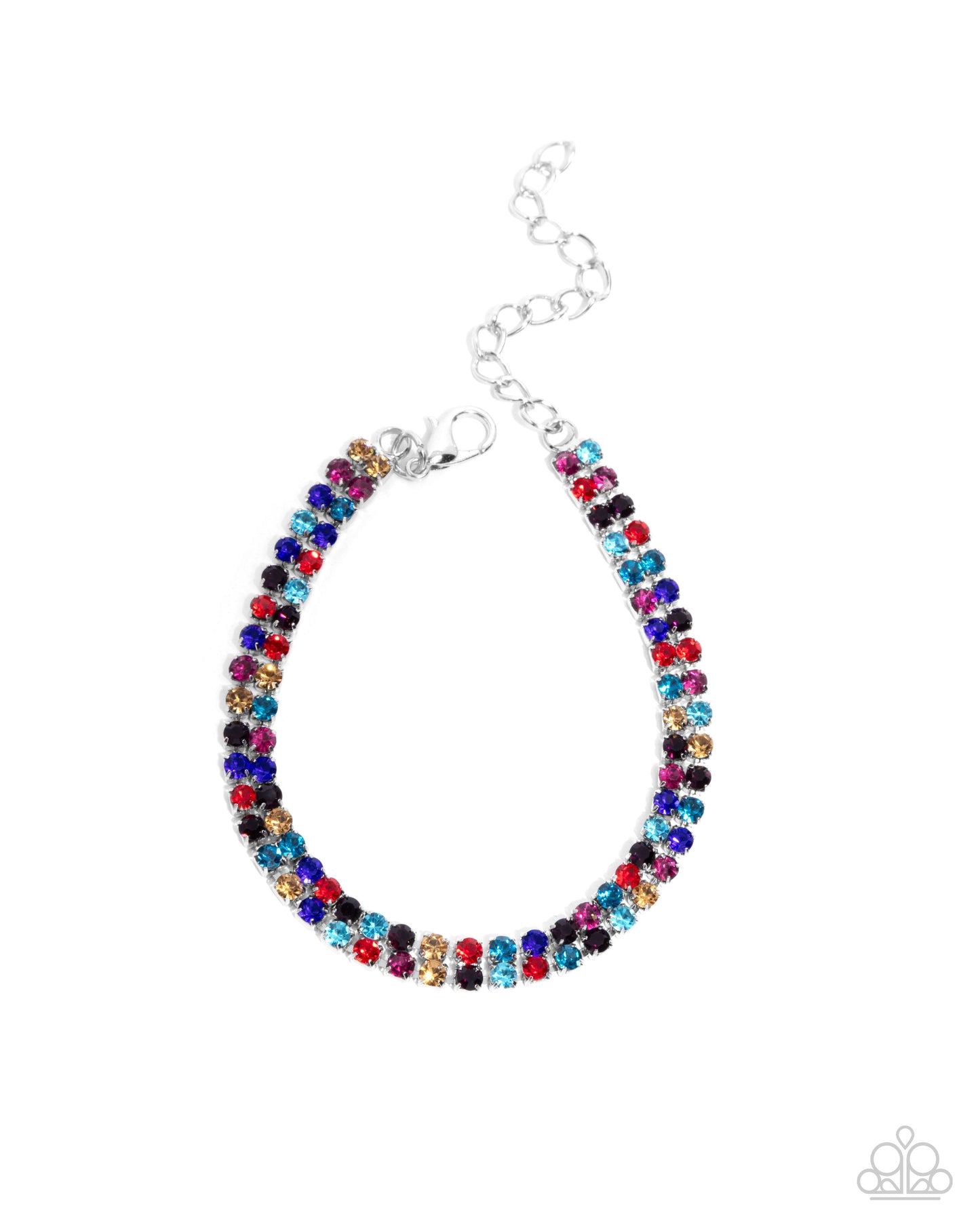 A Finishing Touch Terrific Trio - Multi Choker Necklace and Thrilling Trio - Multi Bracelet