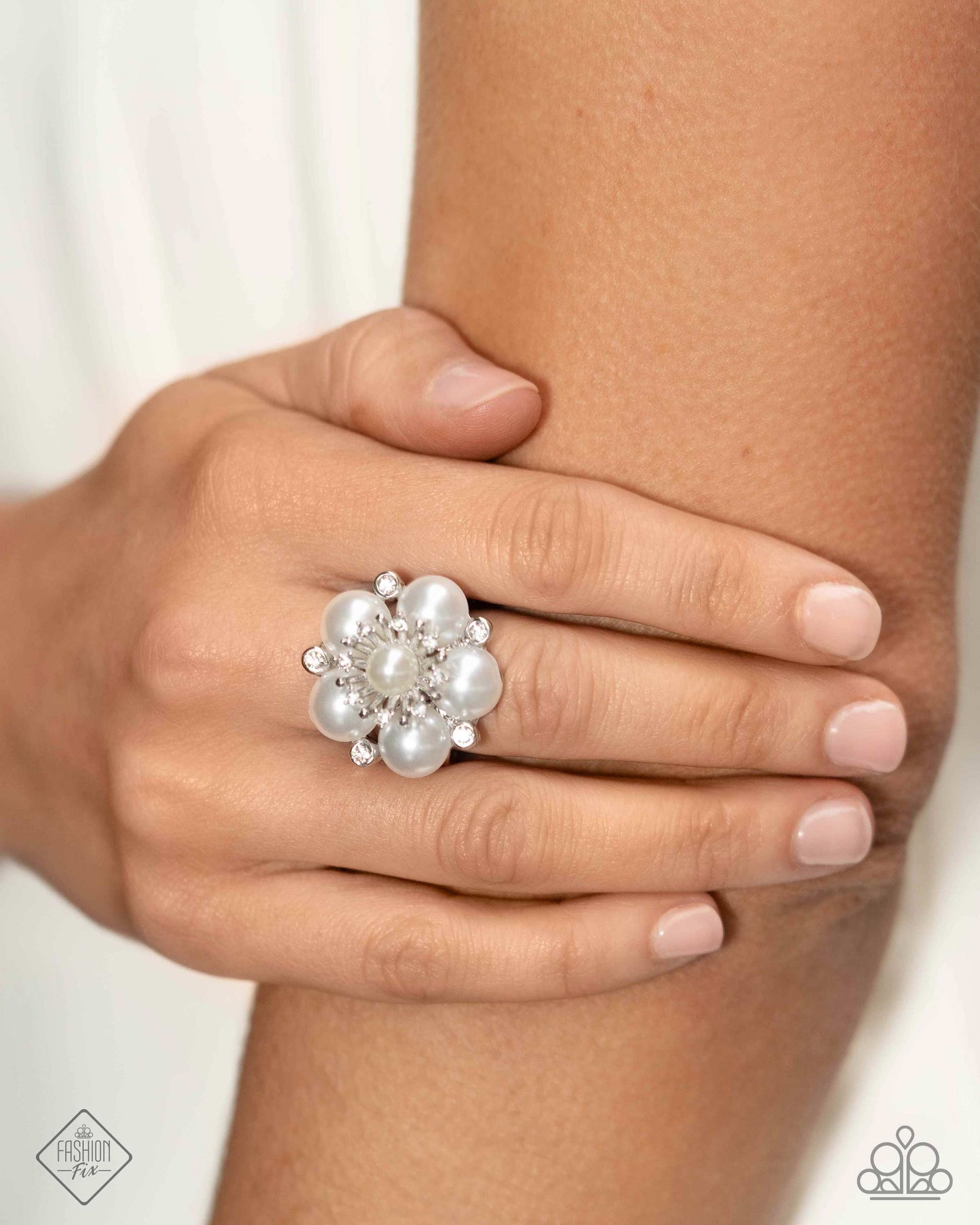 A Finishing Touch Friendly Flair - White Ring