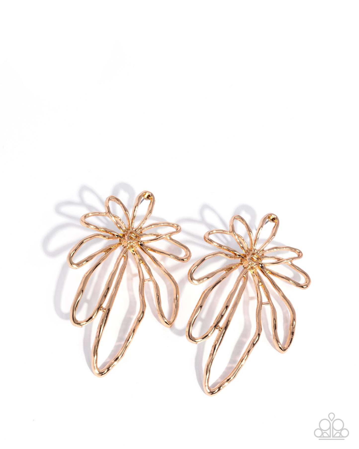 A Finishing Touch Growing Garden - Gold Flower Earrings