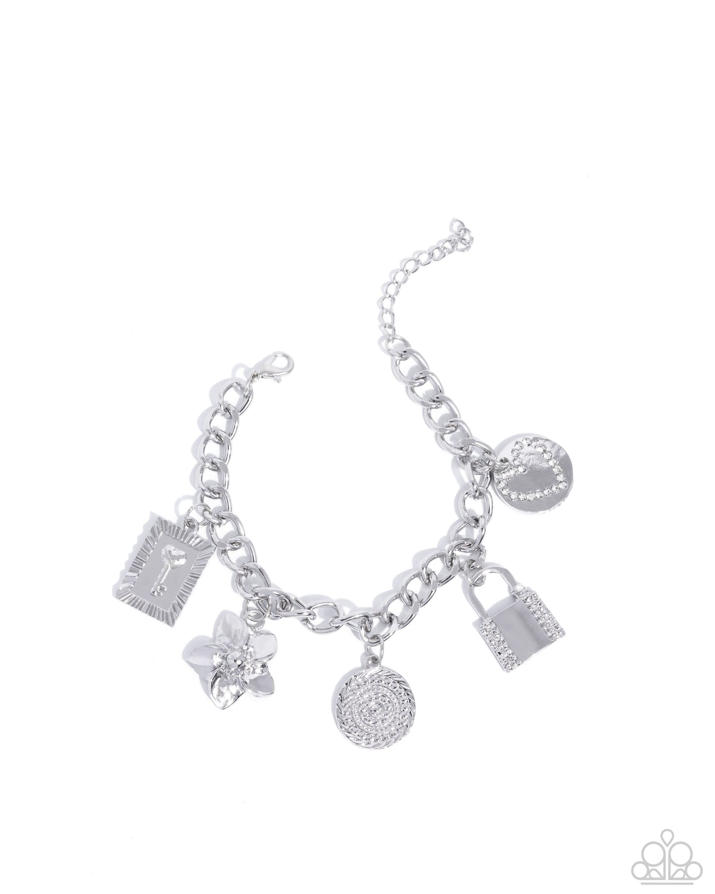 A Finishing Touch Monochromatic Mayhem - White Bracelet