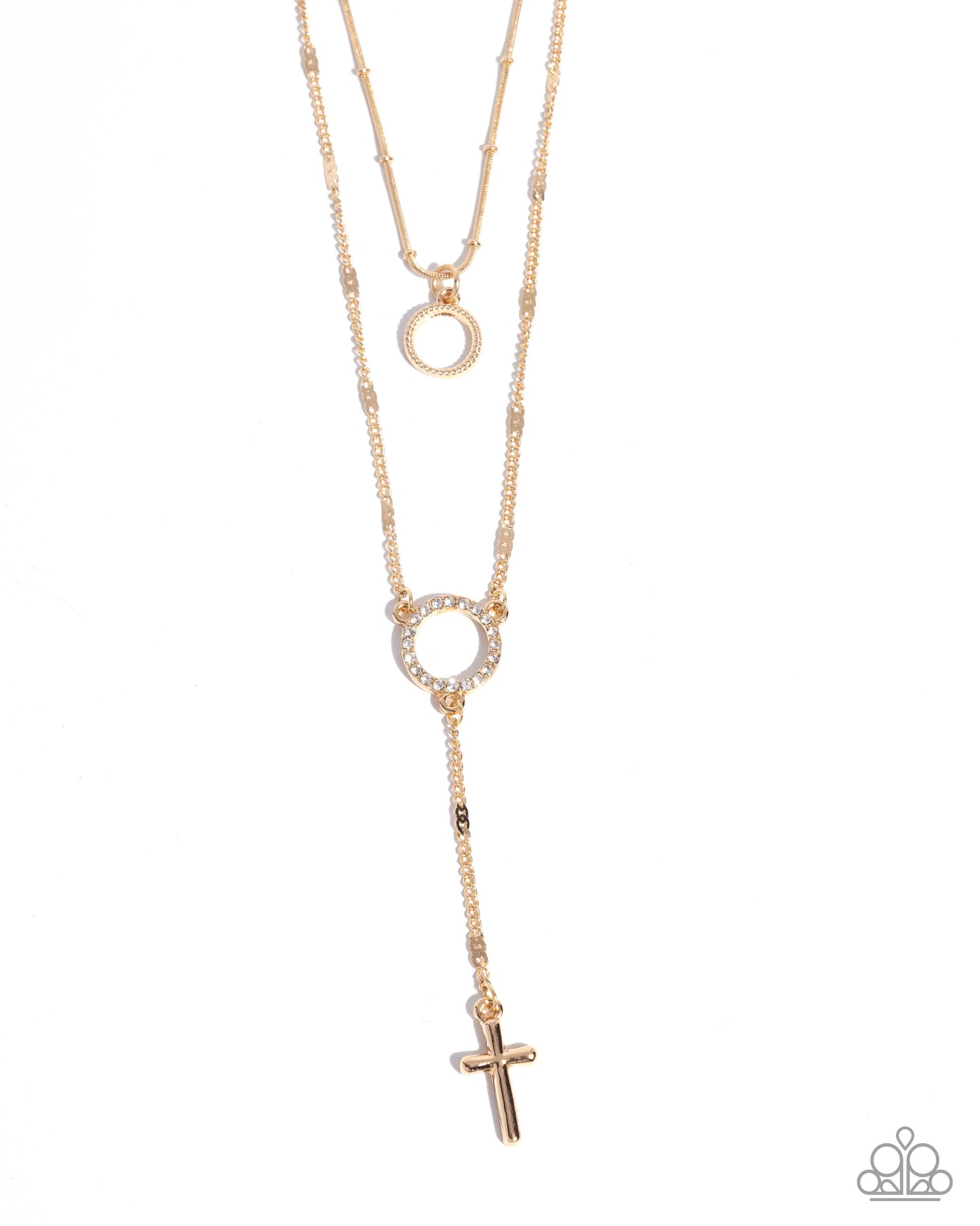 A Finishing Touch Faithfully Fierce - Gold Necklace