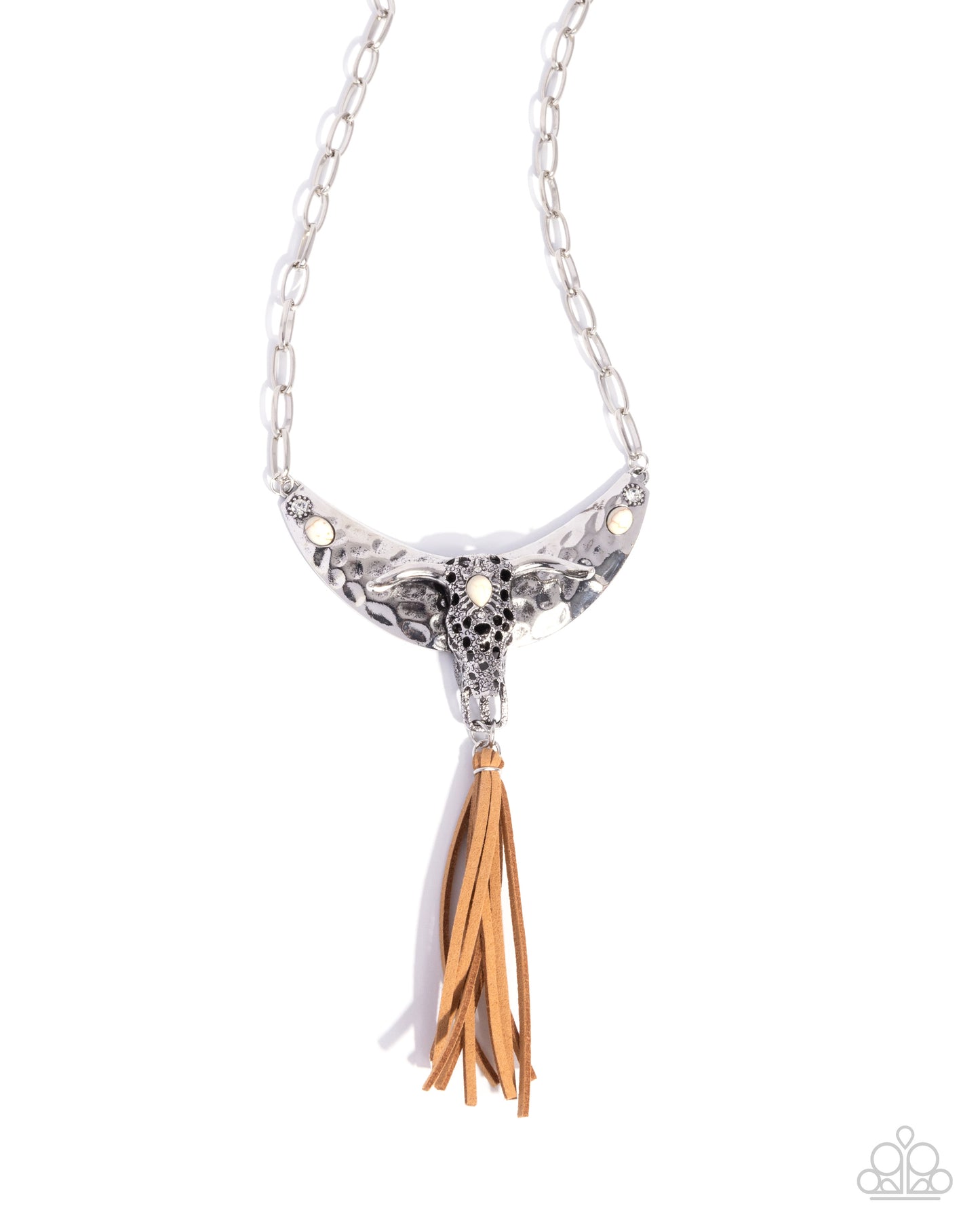 A Finishing Touch Limitless Longhorn - White Necklace