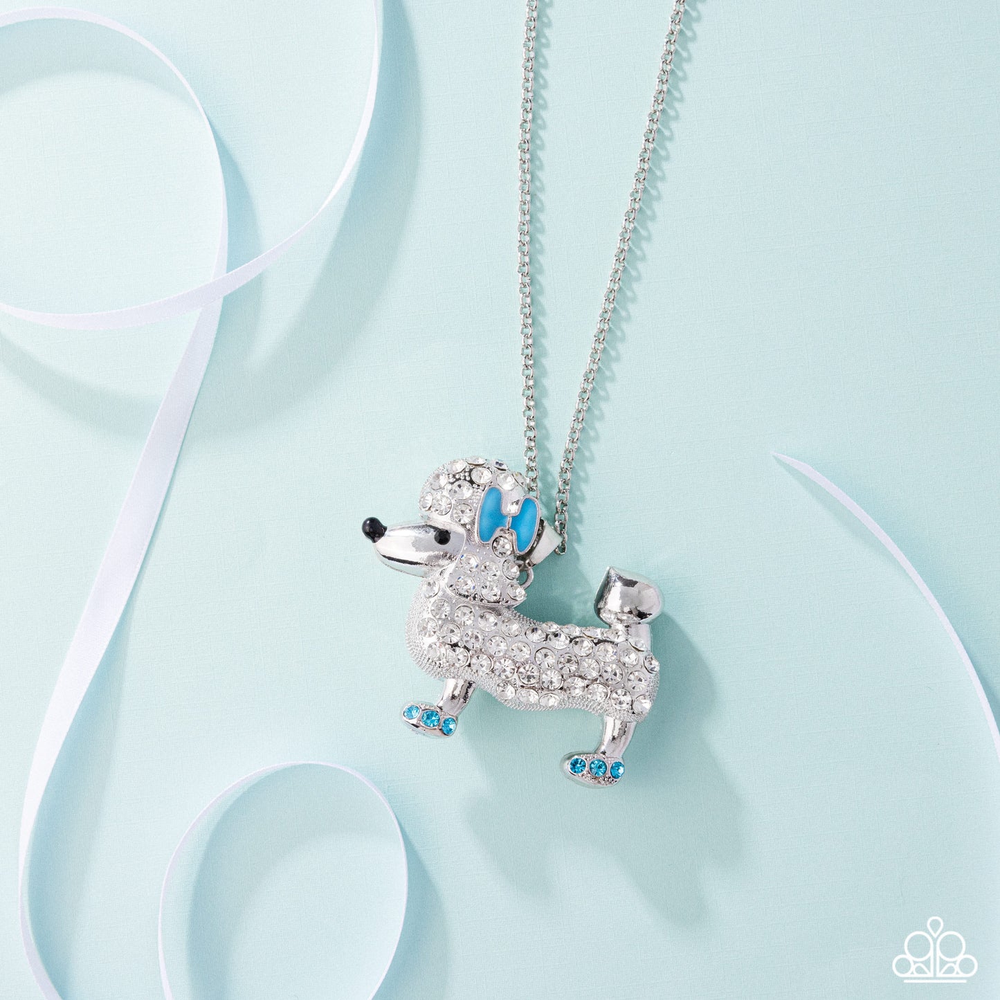 A Finishing Touch Poodle Pageantry - Blue Necklace