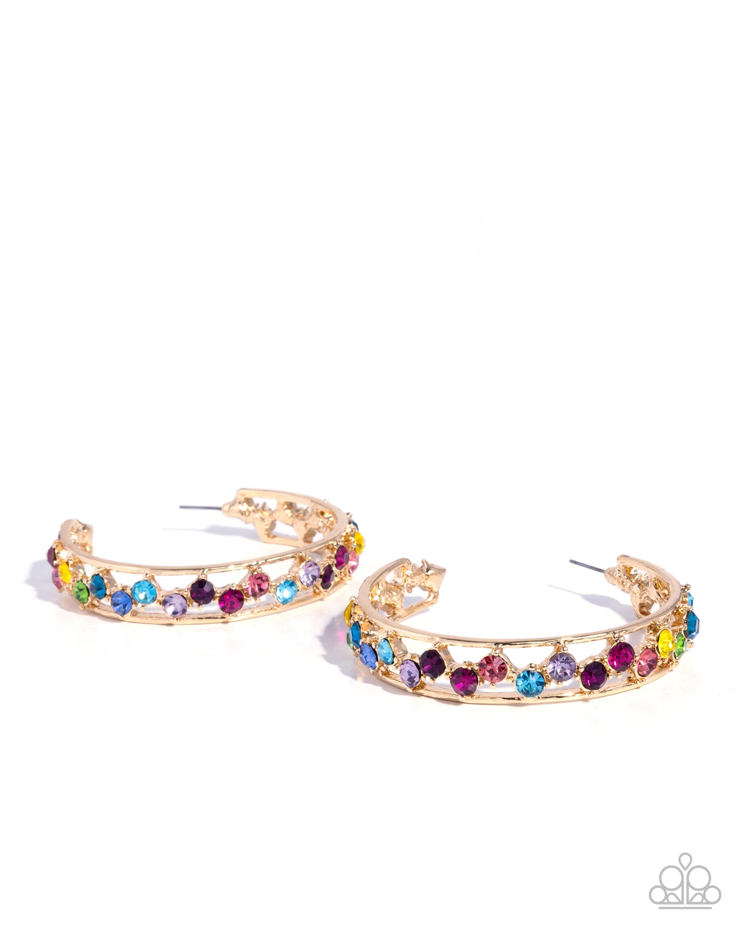 A Finishing Touch Scattered Sophistication - Multi Earrings