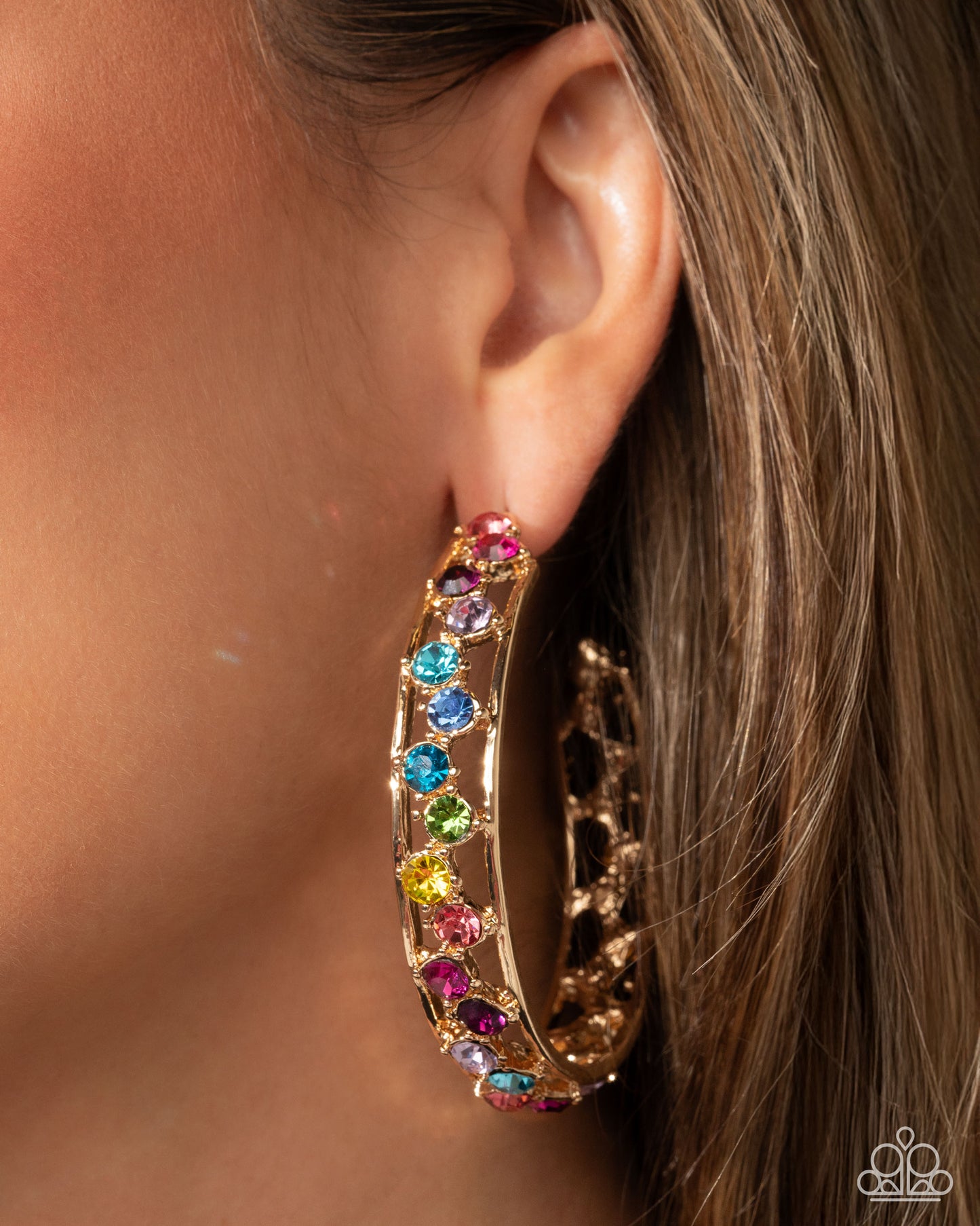 A Finishing Touch Scattered Sophistication - Multi Earrings