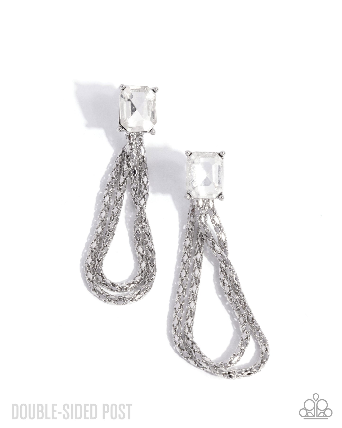 A Finishing Touch Cascading Collection - White Earrings