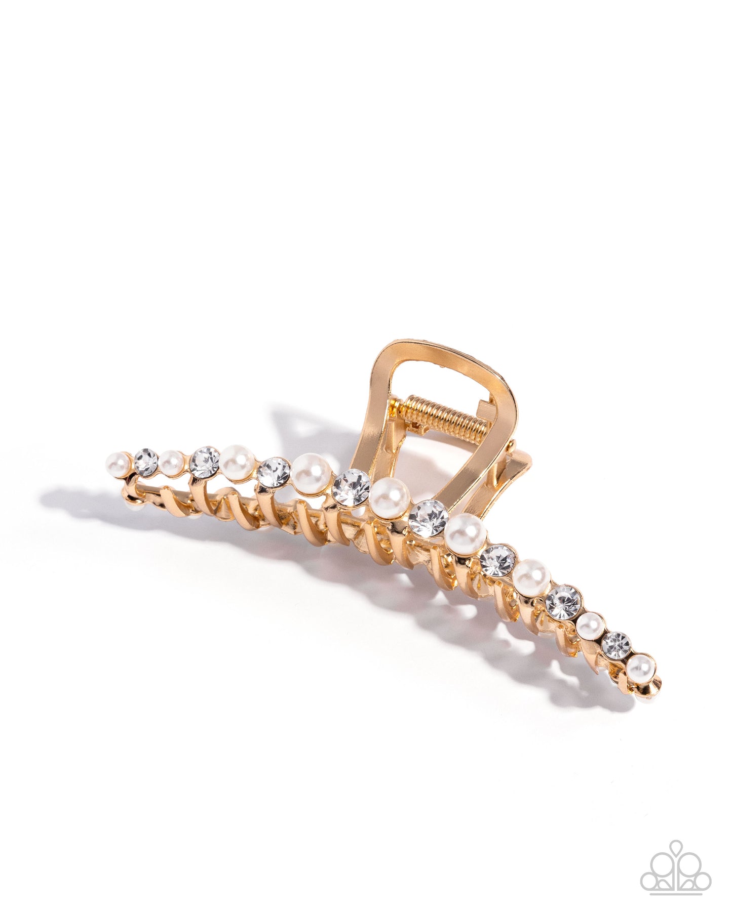 A Finishing Touch Social Shimmer - Gold Hair Clip