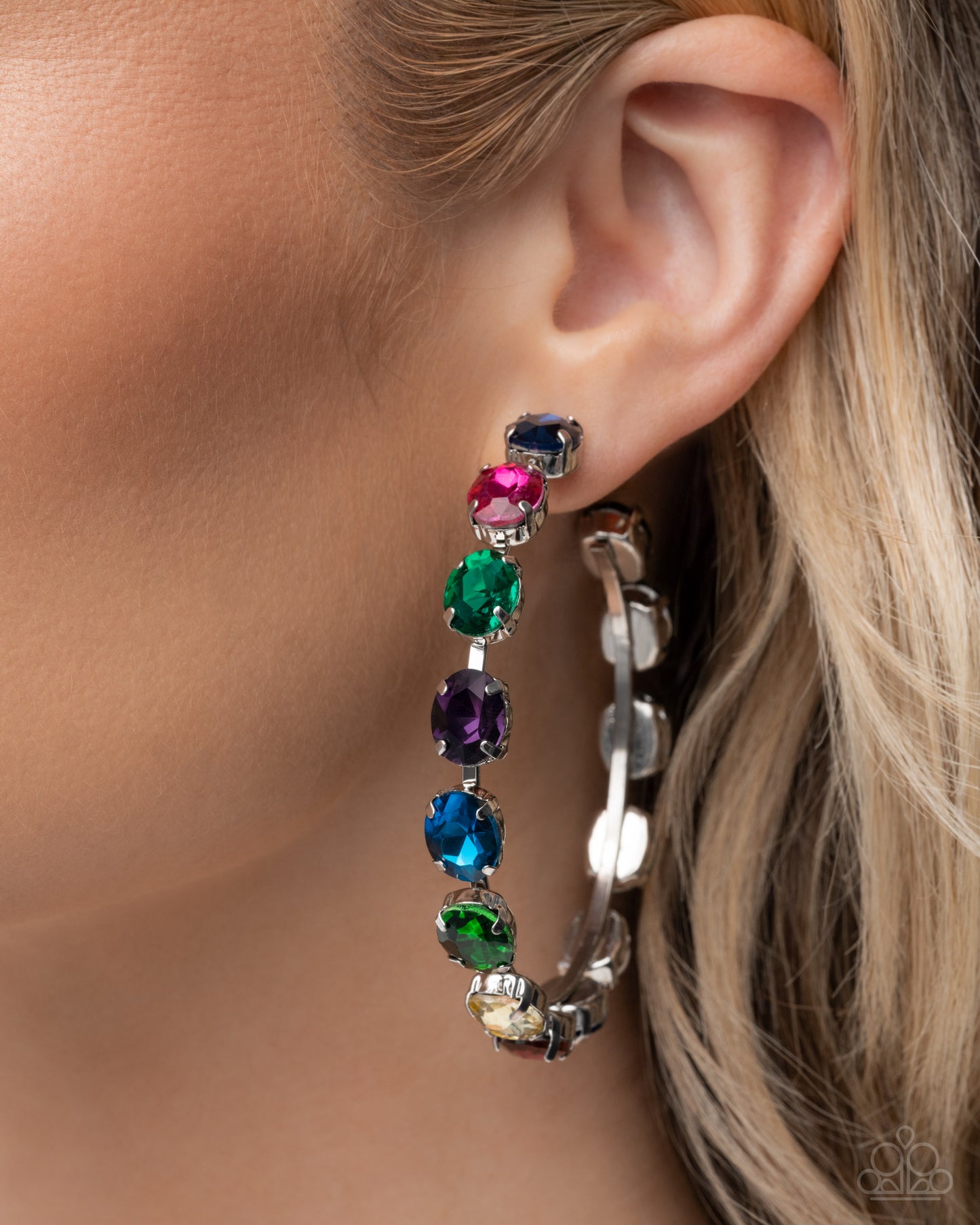 A Finishing Touch Grand Finale Glitz - Multi Earrings