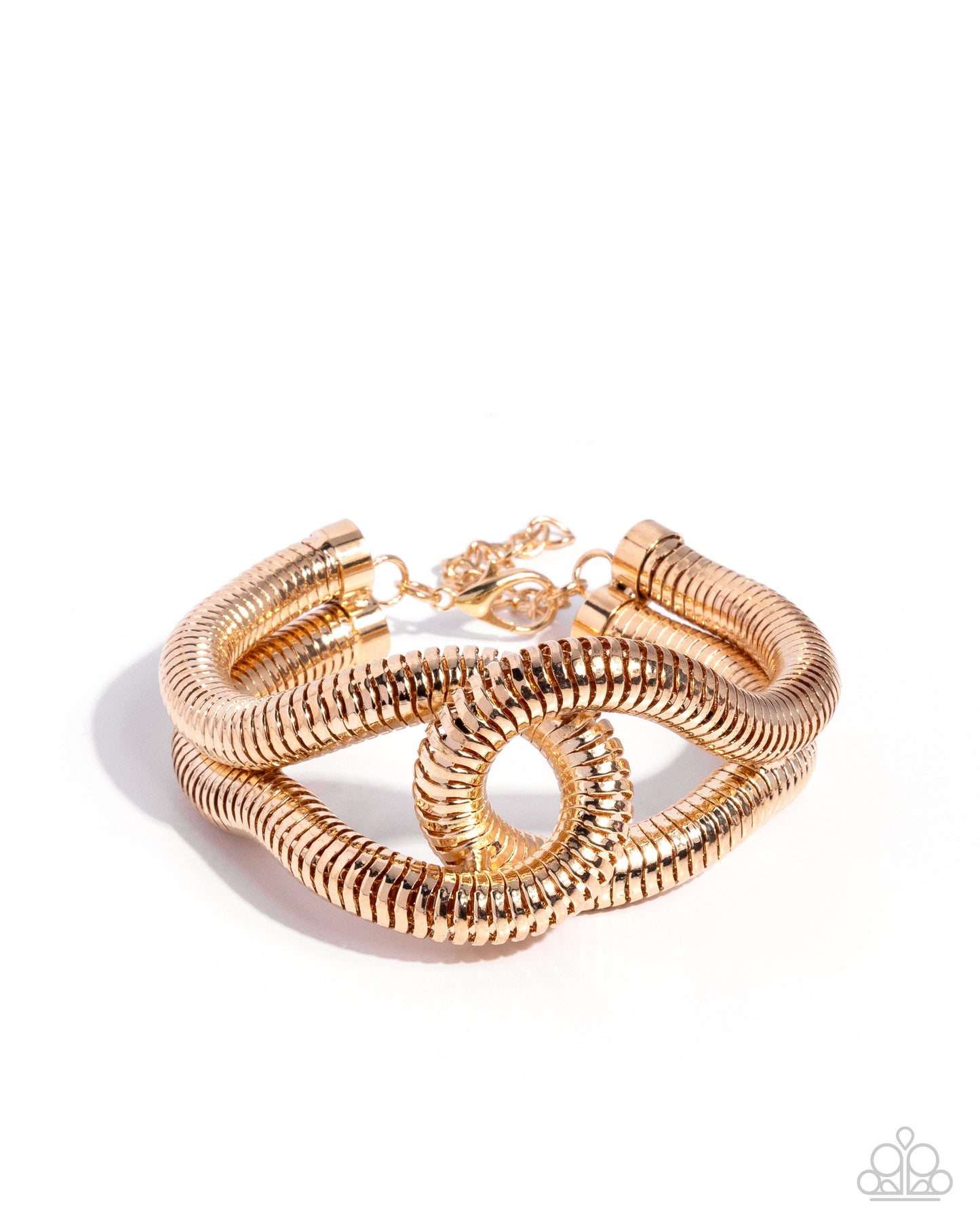 A Finishing Touch Interlocked Ignition - Gold Bracelet