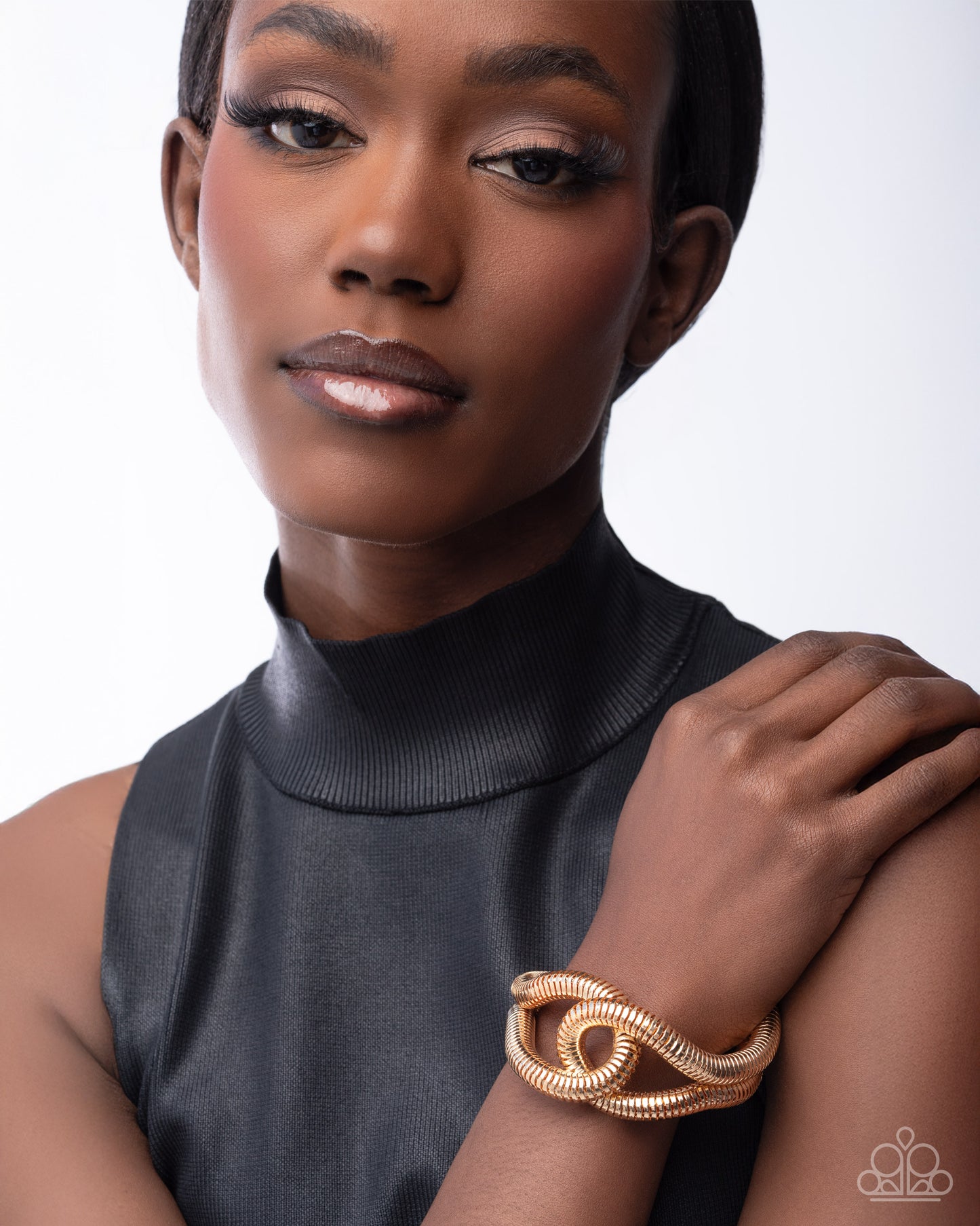 A Finishing Touch Interlocked Ignition - Gold Bracelet