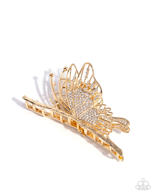 A Finishing Touch Layered Landing - Gold Hair Clip