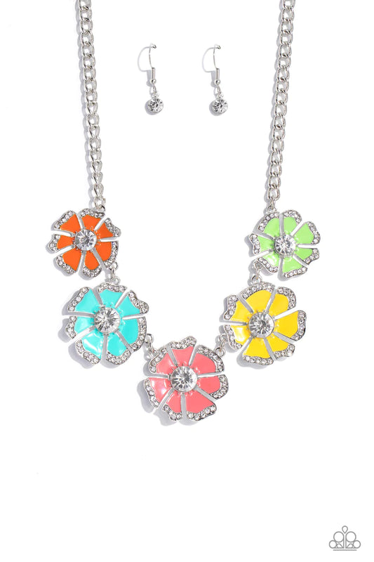 A Finishing Touch Playful Posies - Multi Necklace