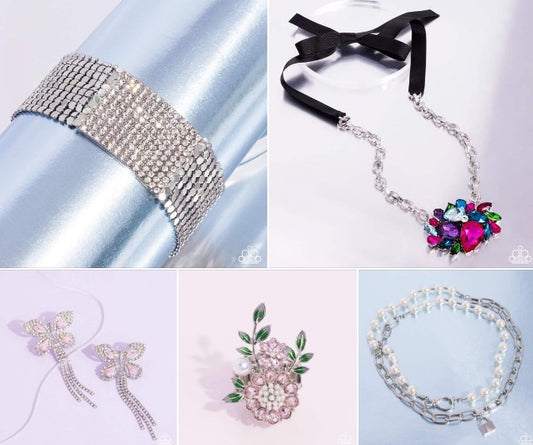 A Finishing Touch August 2024 Life of the Party - 5 Piece Bundle Jewelry Set