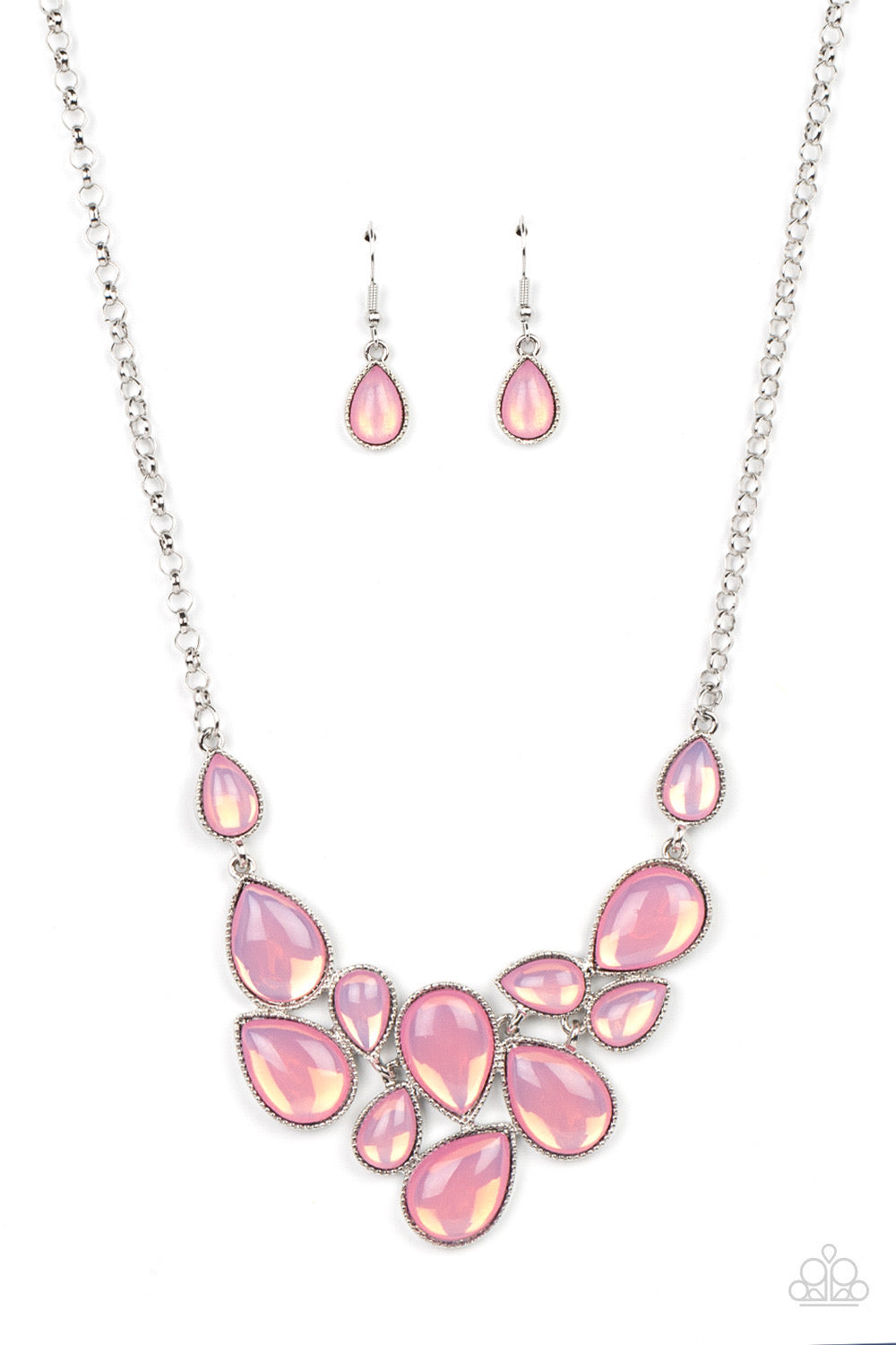 Paparazzi Keeps GLOWING and GLOWING - Pink Necklace 