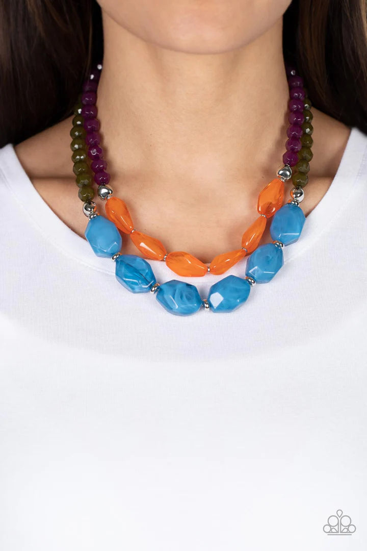 Layered Necklace - P2ST-MTXX-078XX