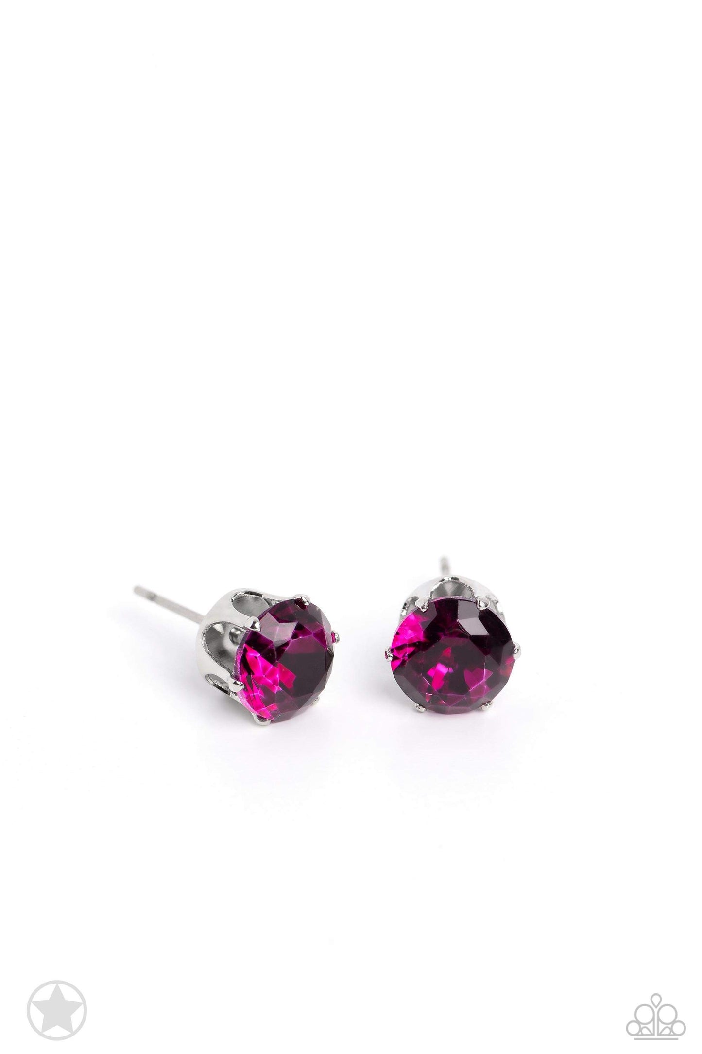 Paparazzi Just In Timeless - Pink Earring - Limited Edition