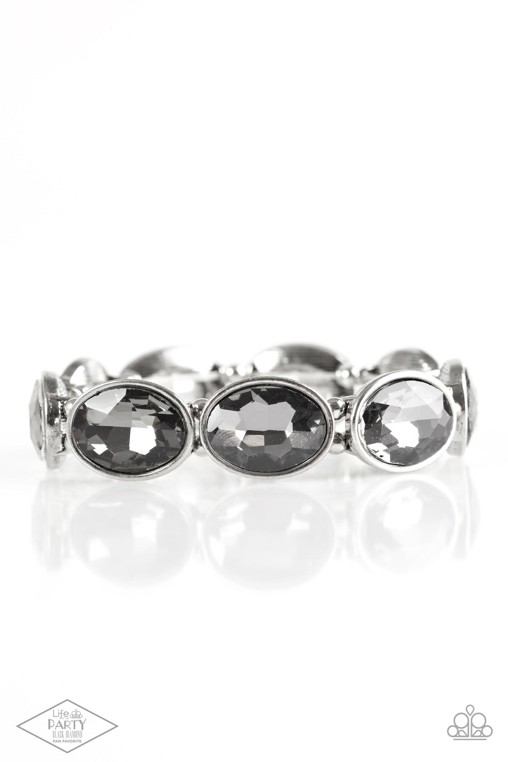 Paparazzi DIVA In Disguise - Silver Bracelet - A Finishing Touch Jewelry
