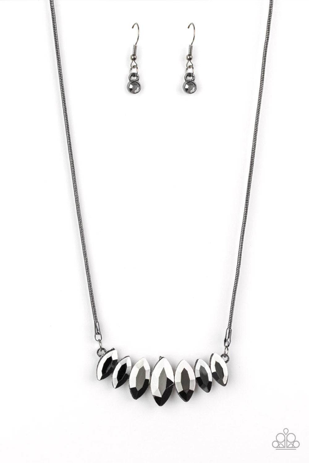 Paparazzi Leading Lady - Black Necklace - A Finishing Touch Jewelry